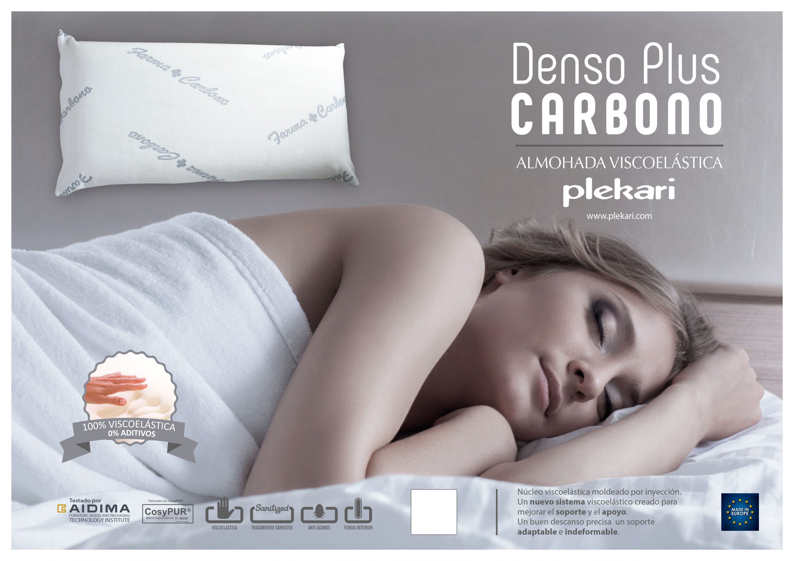 Detalle almohada MINI DensoPlus